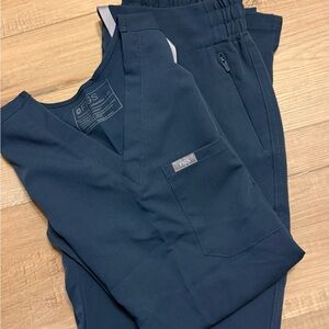 Figs Women's Navy Straight Leg Pants